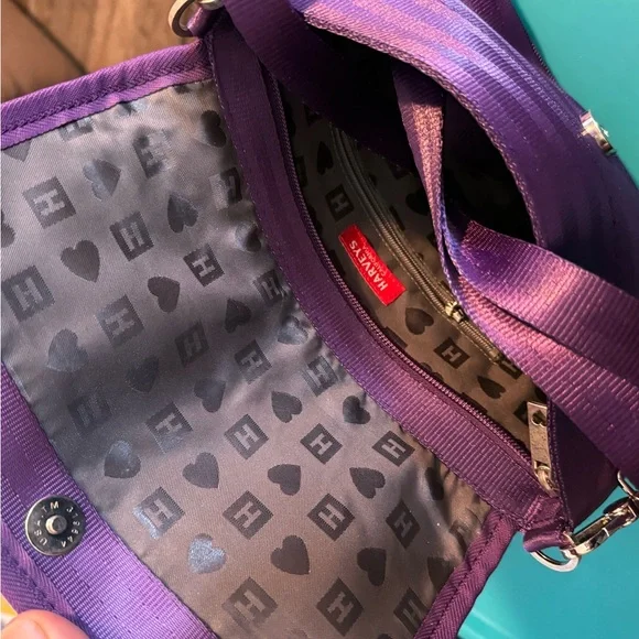 Harveys Purple Clutch - Picture 3 of 3